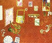 Henri Matisse den roda ateljen oil painting